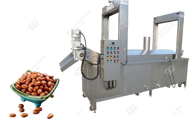 Automatic Peanut Frying Machine|Continuous Peanut Fryer Machine