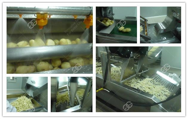 Automatic French Fries Production Line