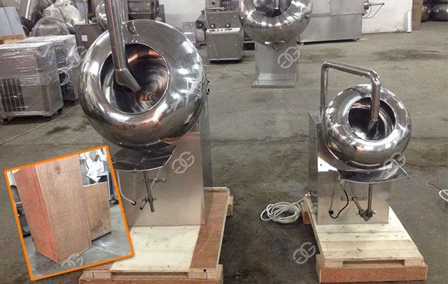 Peanut coating machine shipped to Nigeria
