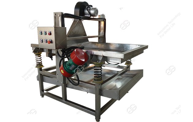 Vibrating Potato Fries Deoiler Machine