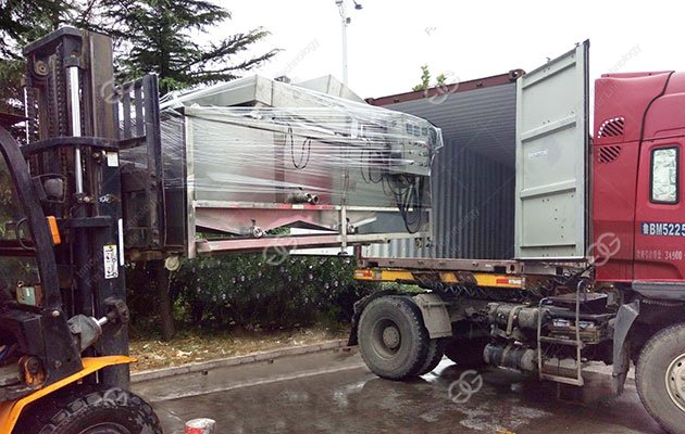 Peanut fryer machine Shipped to Nigeria Peanut fryer machine Shipped to Nigeria